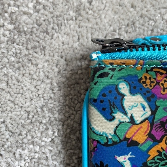 Marc by Marc Jacobs Multicolor Coated PVC Animal Print Wristlet NWT - Picture 9 of 10